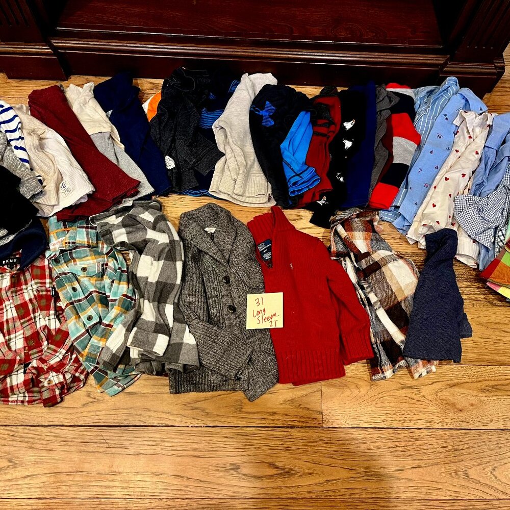2T Long Sleeve Boys Shirts